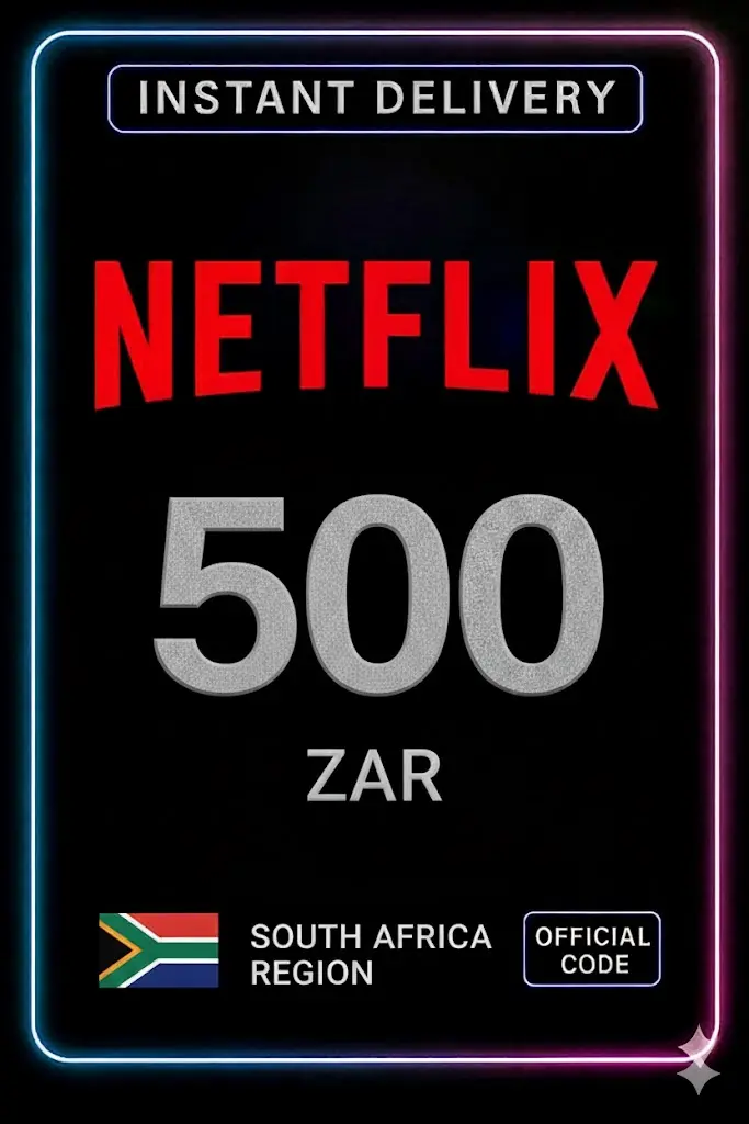 Tarjeta de Regalo de Netflix 500 ZAR Tarjeta de Regalo de Netflix 500 ZAR