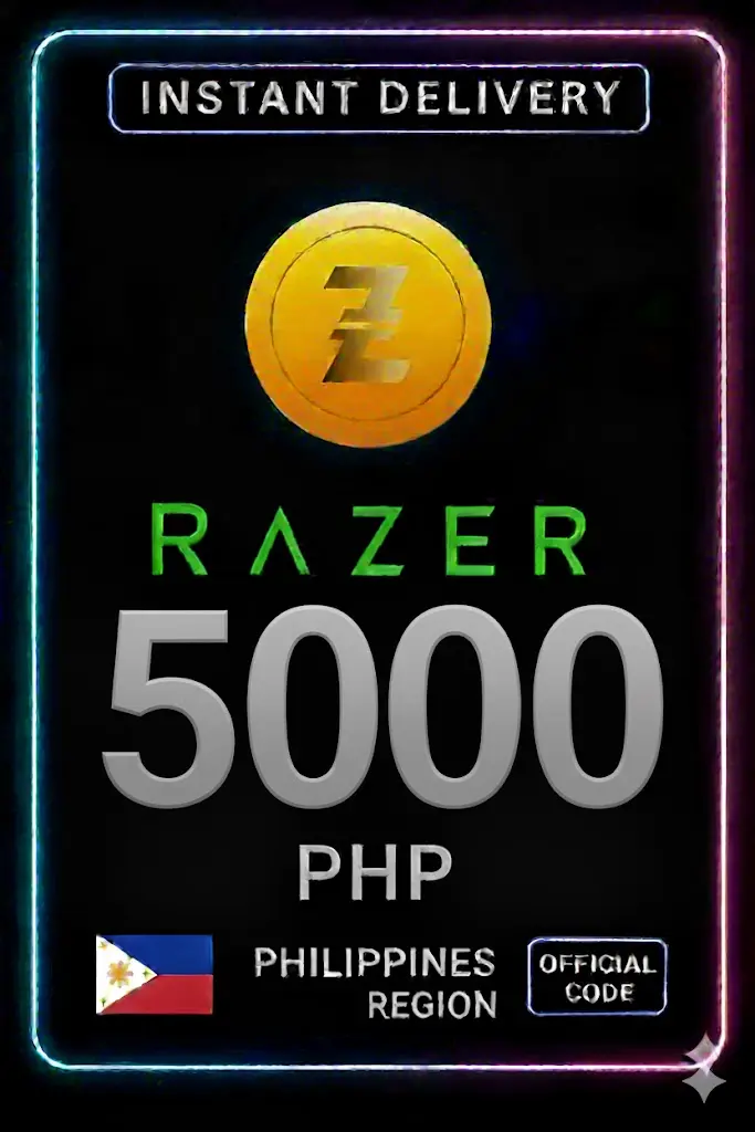 Razer Gold Phillipines PHP 5000 Razer Gold Phillipines PHP 5000