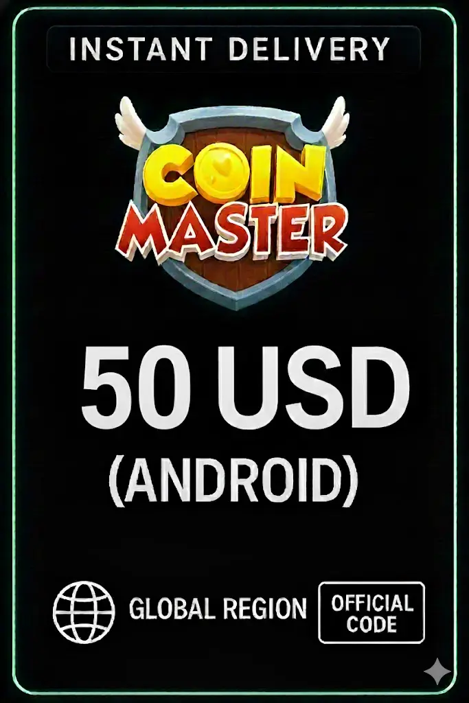 Coin Master (Android) - 50 $ ASV Coin Master (Android) - 50 $ ASV