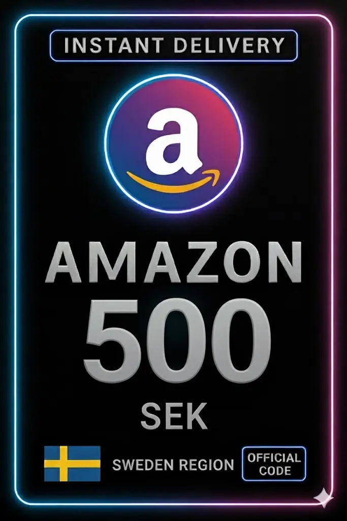 Amazon Geschenkkarte - Schweden 500 SEK Amazon Geschenkkarte - Schweden 500 SEK