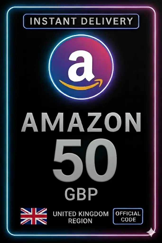 Amazon Gift Card - United Kingdom 50 £ Amazon Gift Card - United Kingdom 50 £
