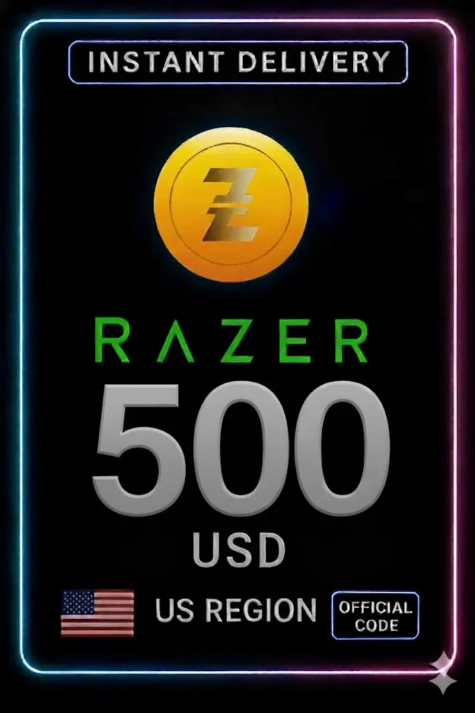 Razer Gold 500$ AS Razer Gold 500$ AS