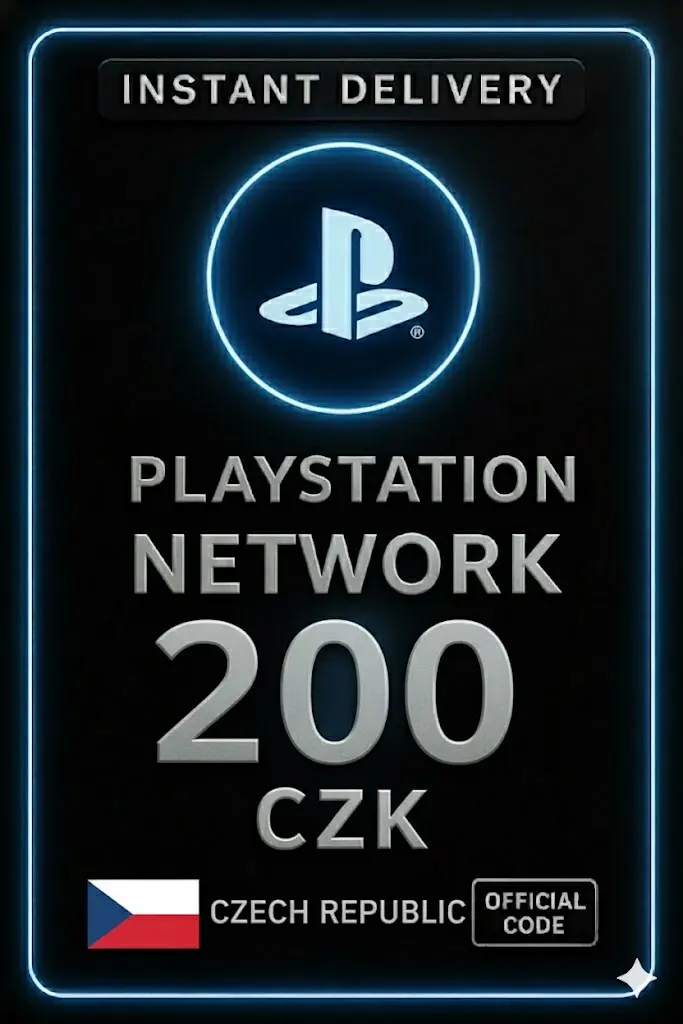 Karta PSN Czechy - 200 CZK (CZ) Karta PSN Czechy - 200 CZK (CZ)