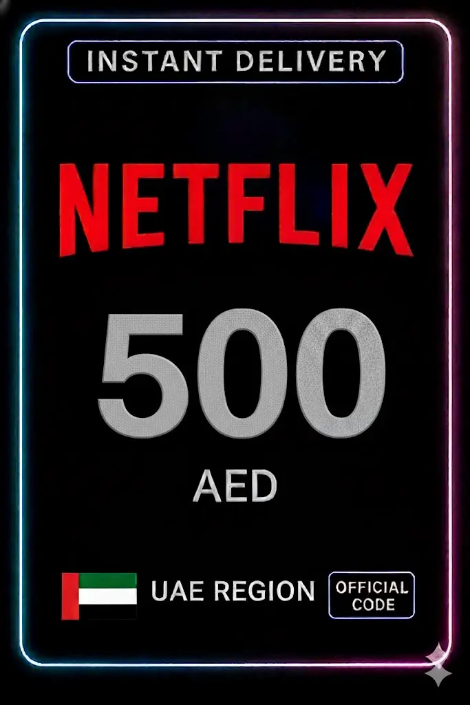 Carta Regalo Netflix 500 AED Carta Regalo Netflix 500 AED