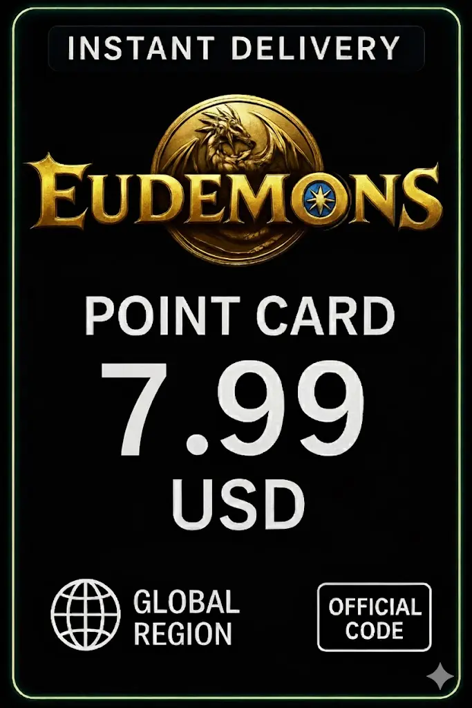 Eudemons Point Card 7.99 USD Eudemons Point Card 7.99 USD