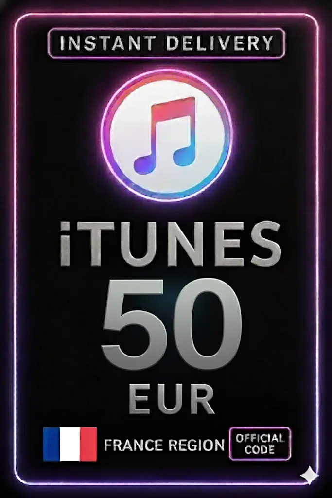 Carte Cadeau iTunes FR 50 € Carte Cadeau iTunes FR 50 €