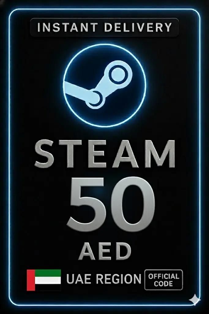 Steam Wallet Code 50 AED (UAE) Steam Wallet Code 50 AED (UAE)