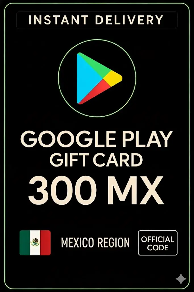 Google Play Gift Card - Mexico MX 300 Google Play Gift Card - Mexico MX 300