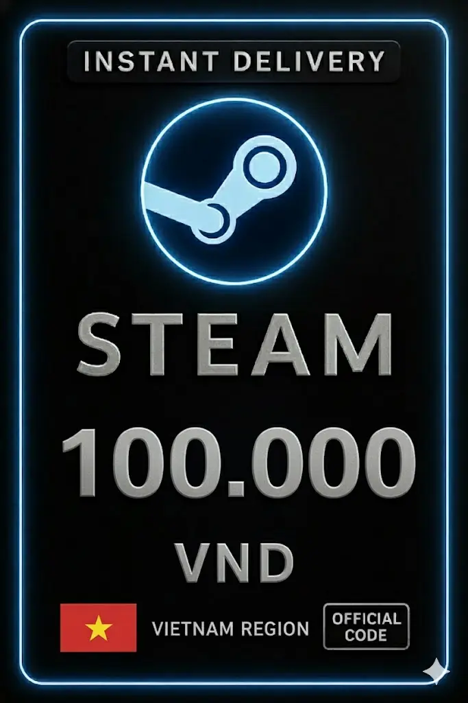 Steam Wallet 100.000 VND - (Vietnam) Steam Wallet 100.000 VND - (Vietnam)