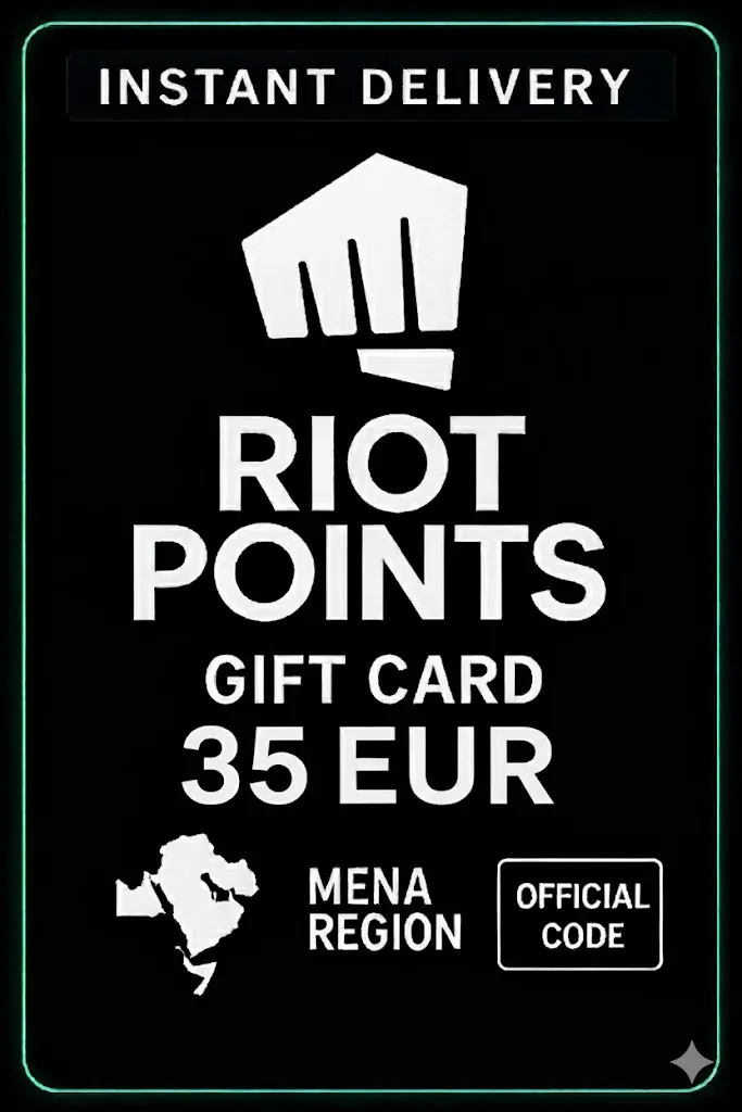 รหัสเข้าถึง RIOT MENA €35 รหัสเข้าถึง RIOT MENA €35