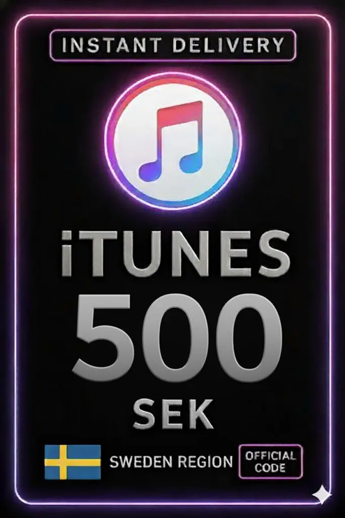 iTunes presentkort 500 SEK SE iTunes presentkort 500 SEK SE