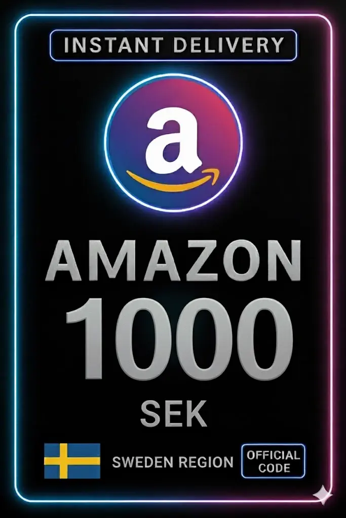 Amazon Geschenkkarte - Schweden 1000 SEK Amazon Geschenkkarte - Schweden 1000 SEK