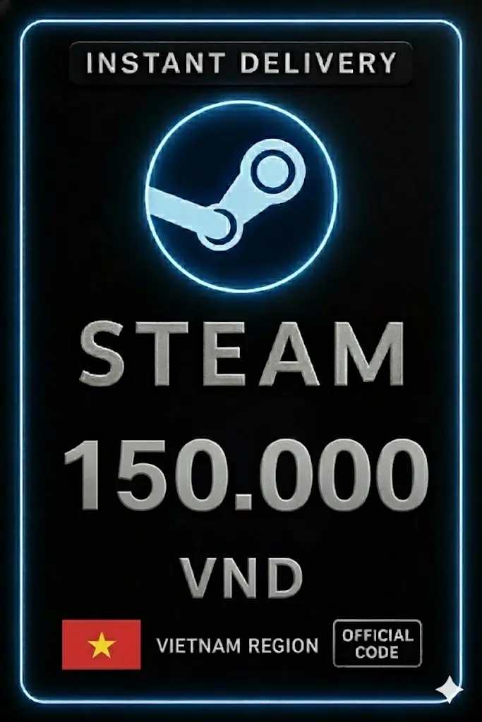 Steam Wallet 150.000 VND - (Vietnam) Steam Wallet 150.000 VND - (Vietnam)