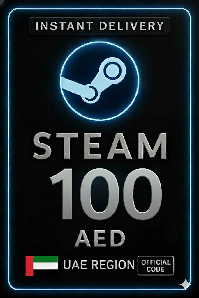 Steam Wallet Code 100 AED (UAE) Steam Wallet Code 100 AED (UAE)