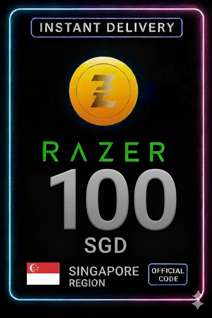 Razer Gold Singapore SGD 100 Razer Gold Singapore SGD 100