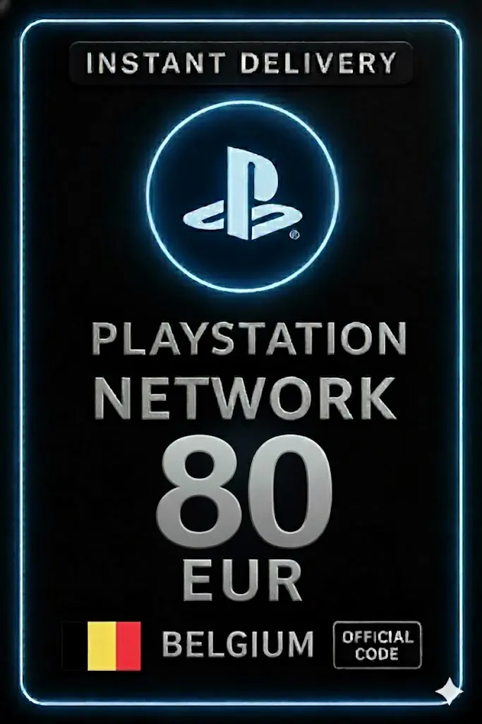 Karta podarunkowa Playstation Belgia - 80€ (BE) Karta podarunkowa Playstation Belgia - 80€ (BE)
