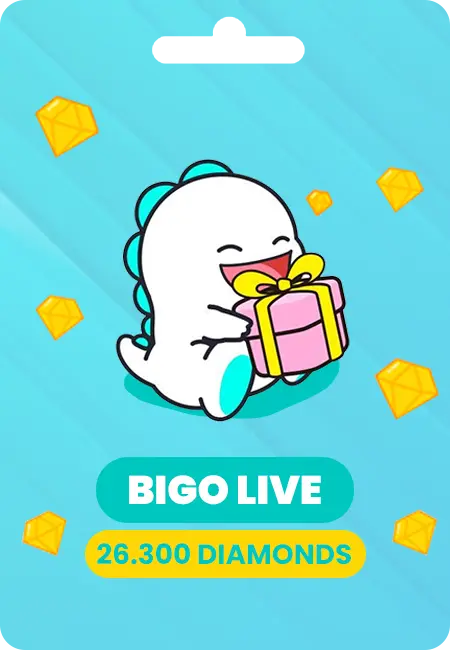 Bigo Live - 26300 Diamonds (Global)	