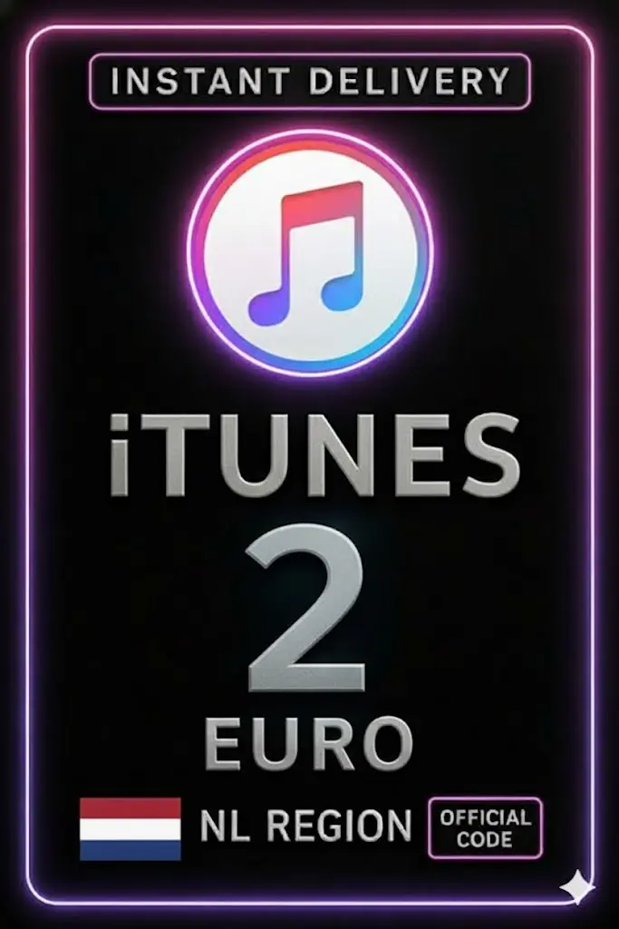 iTunes Gift Card 2 EUR NL iTunes Gift Card 2 EUR NL