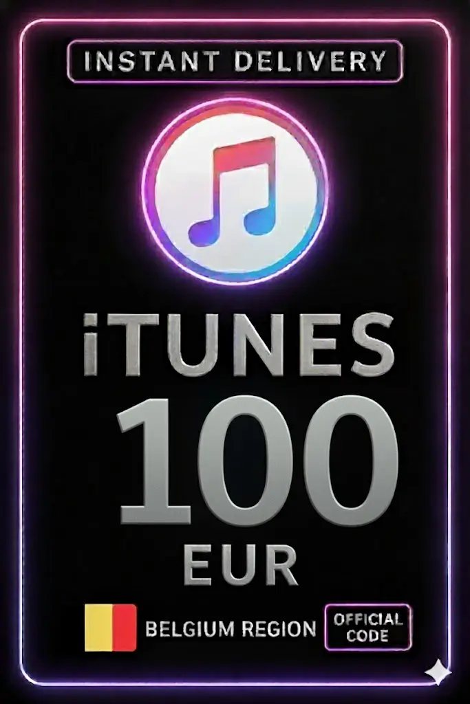 iTunes Gift Card 100 EUR BE iTunes Gift Card 100 EUR BE