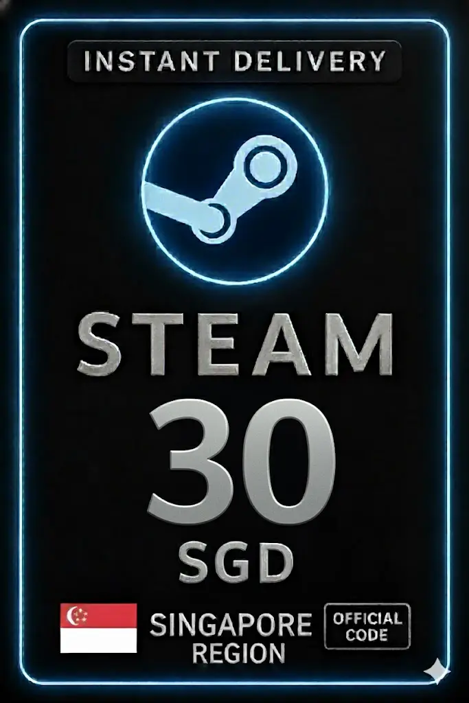 Steam Wallet Code Singapore 30 SGD Steam Wallet Code Singapore 30 SGD