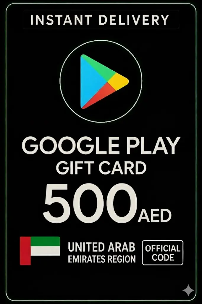 Google Play Gift Card - Arab Emirates AED 500 Google Play Gift Card - Arab Emirates AED 500