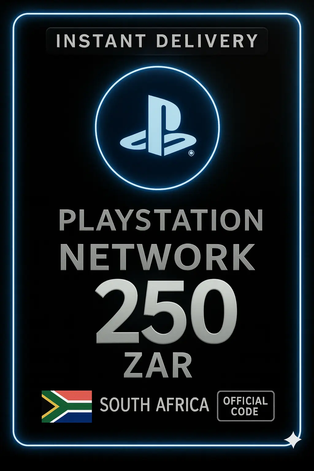 Playstation PSN Card 250 ZAR ZA Playstation PSN Card 250 ZAR ZA