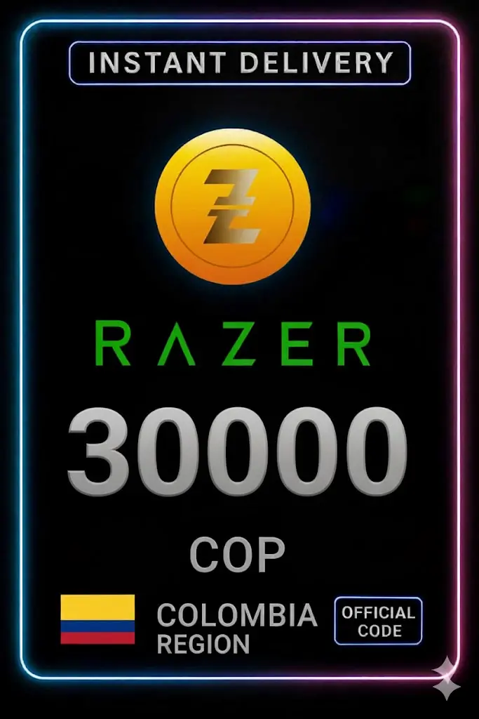 Razer Gold Colombia 30000COP Razer Gold Colombia 30000COP