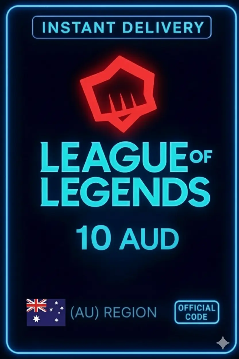 League of Legends 10 AUD RP Gift Card League of Legends 10 AUD RP Gift Card
