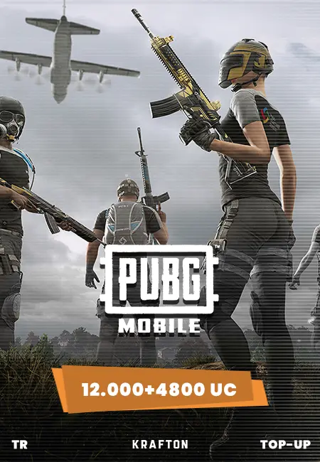 PUBG Mobile - 12000+4800 UC Top-Up (Turkey)