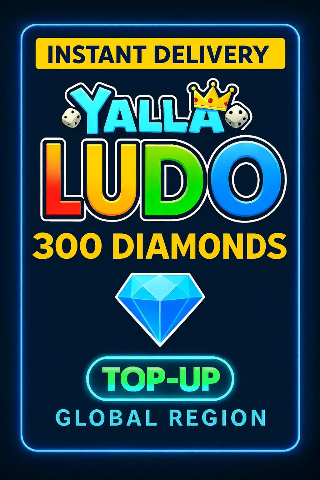 Yalla Ludo - 300 USD en Diamantes (Recarga) Yalla Ludo - 300 USD en Diamantes (Recarga)