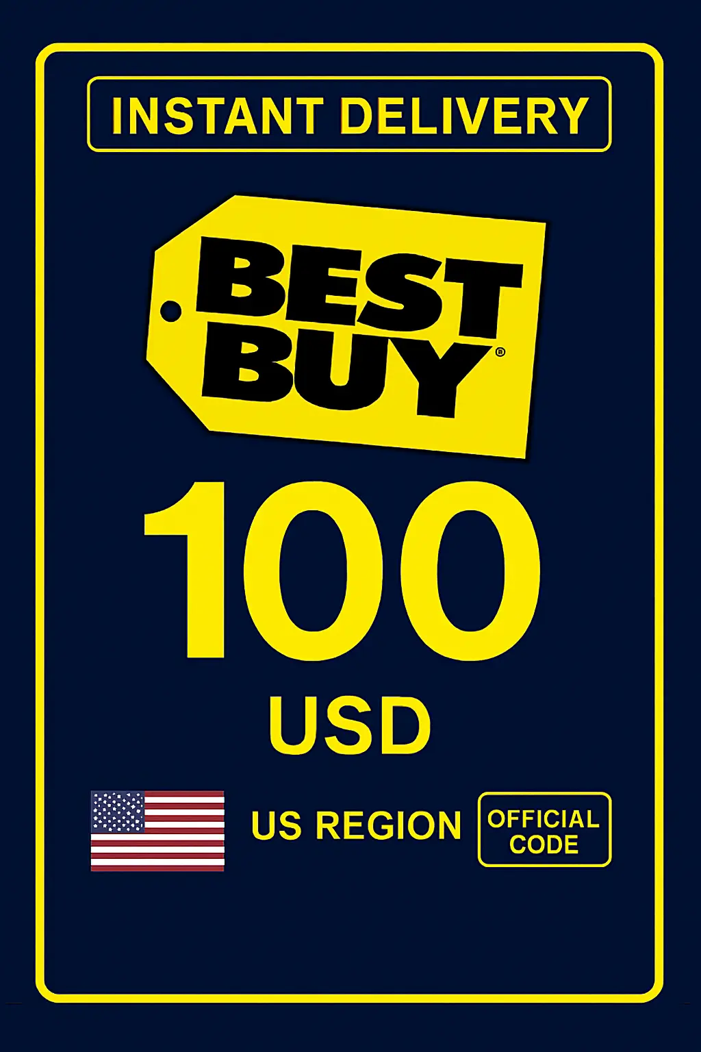 Best Buy Gift Card US $100 Best Buy Gift Card US $100