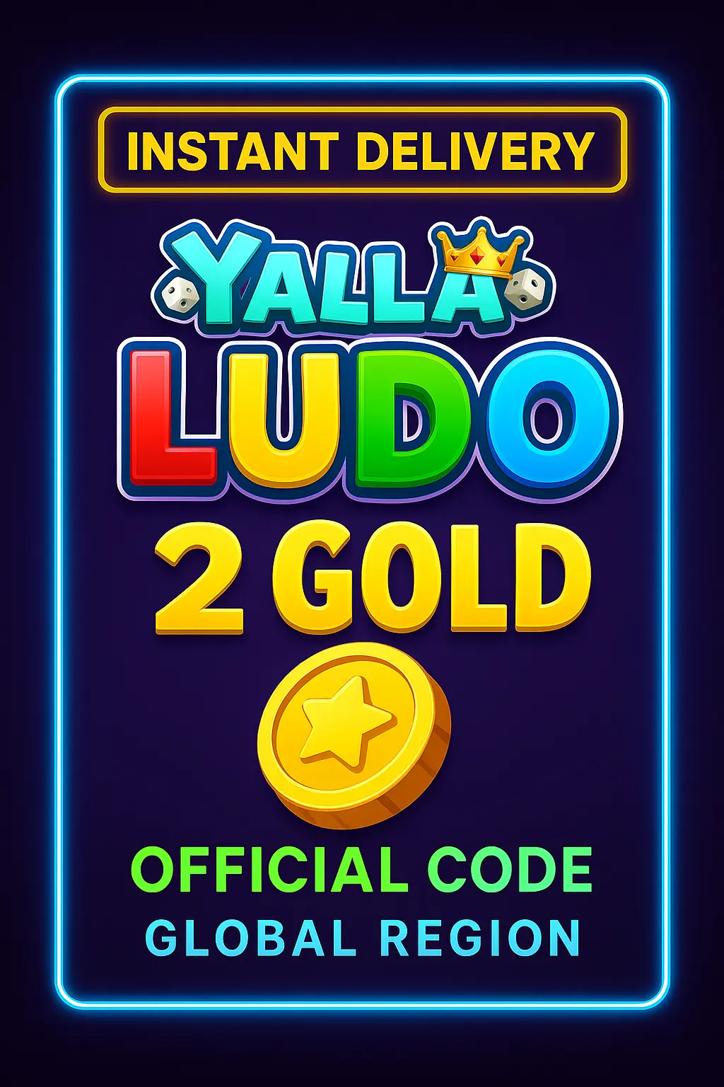 Yalla Ludo - USD 2 Zelta (INT) Yalla Ludo - USD 2 Zelta (INT)