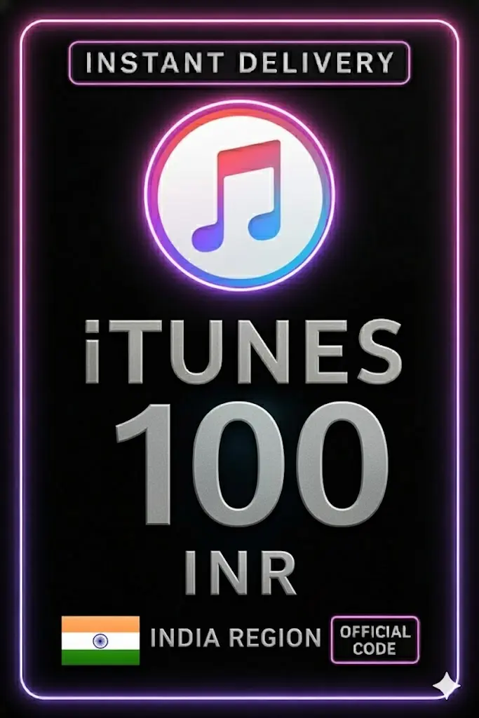 iTunes 礼品卡 印度 - 100 印度卢比 iTunes 礼品卡 印度 - 100 印度卢比