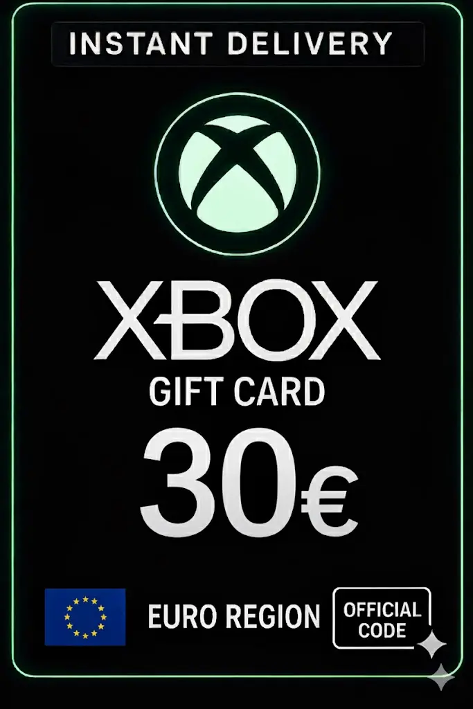 Tarjeta de regalo Xbox Live de 30 euros Tarjeta de regalo Xbox Live de 30 euros