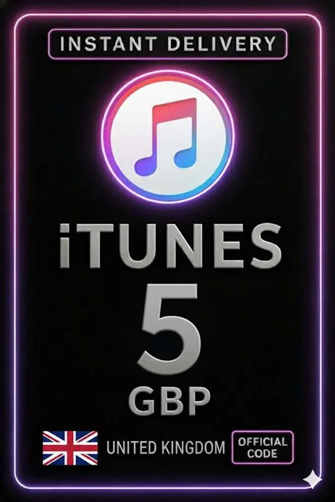 iTunes Cadeaukaart GBP £5 iTunes Cadeaukaart GBP £5