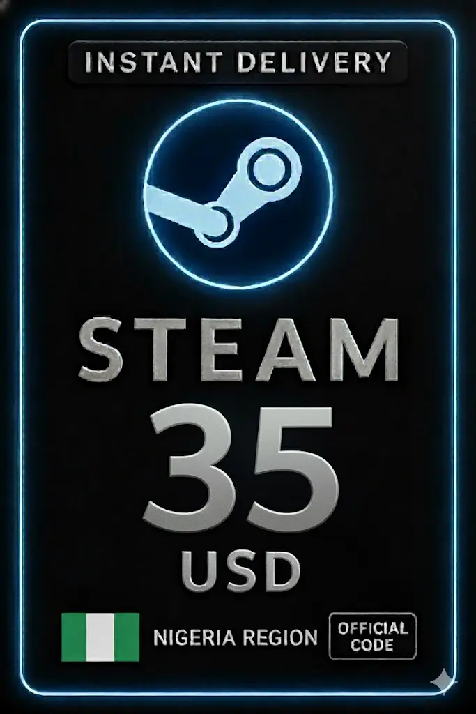 Steam Wallet-Code - 35 USD (Nigeria) Steam Wallet-Code - 35 USD (Nigeria)
