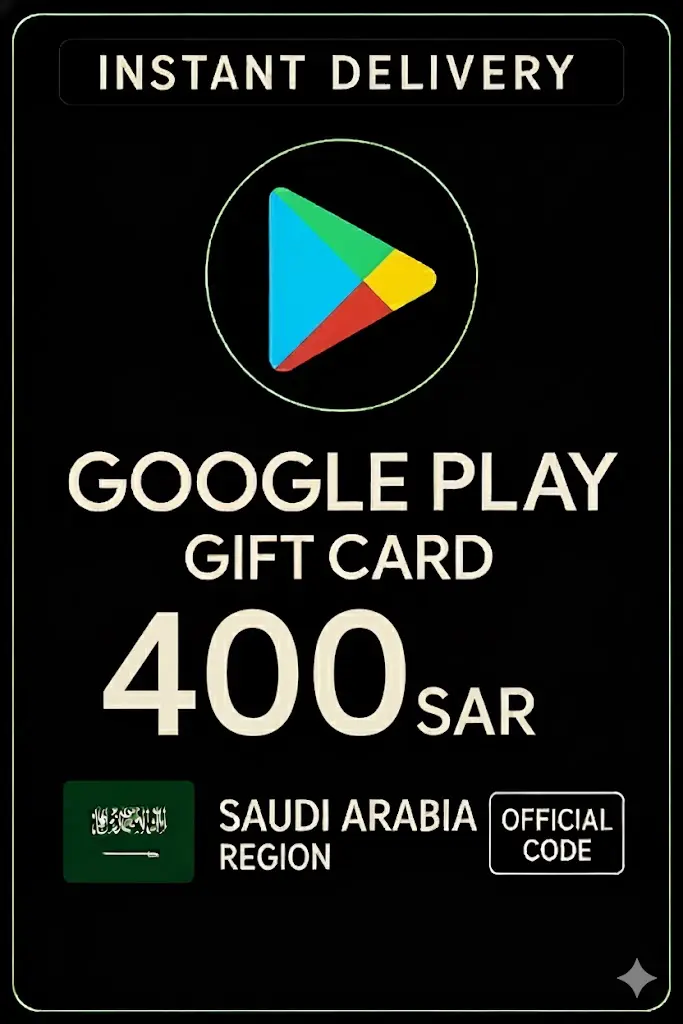 Google Play Gift Card - Saudi Arabia SAR 400 Google Play Gift Card - Saudi Arabia SAR 400