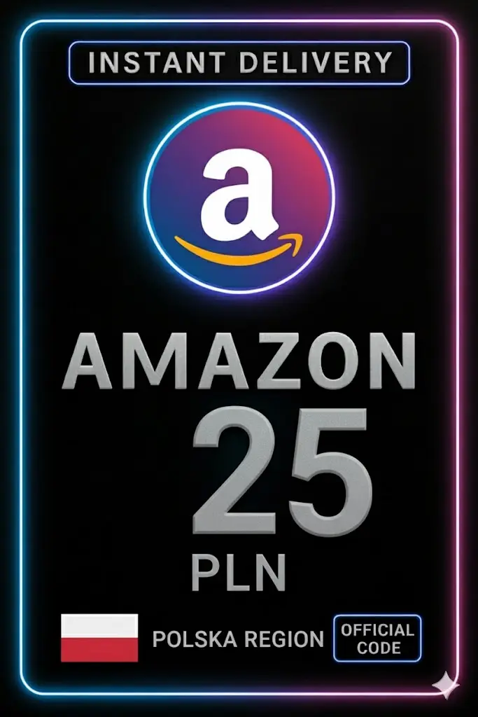 Amazon Geschenkkarte - Polen 25 PLN Amazon Geschenkkarte - Polen 25 PLN