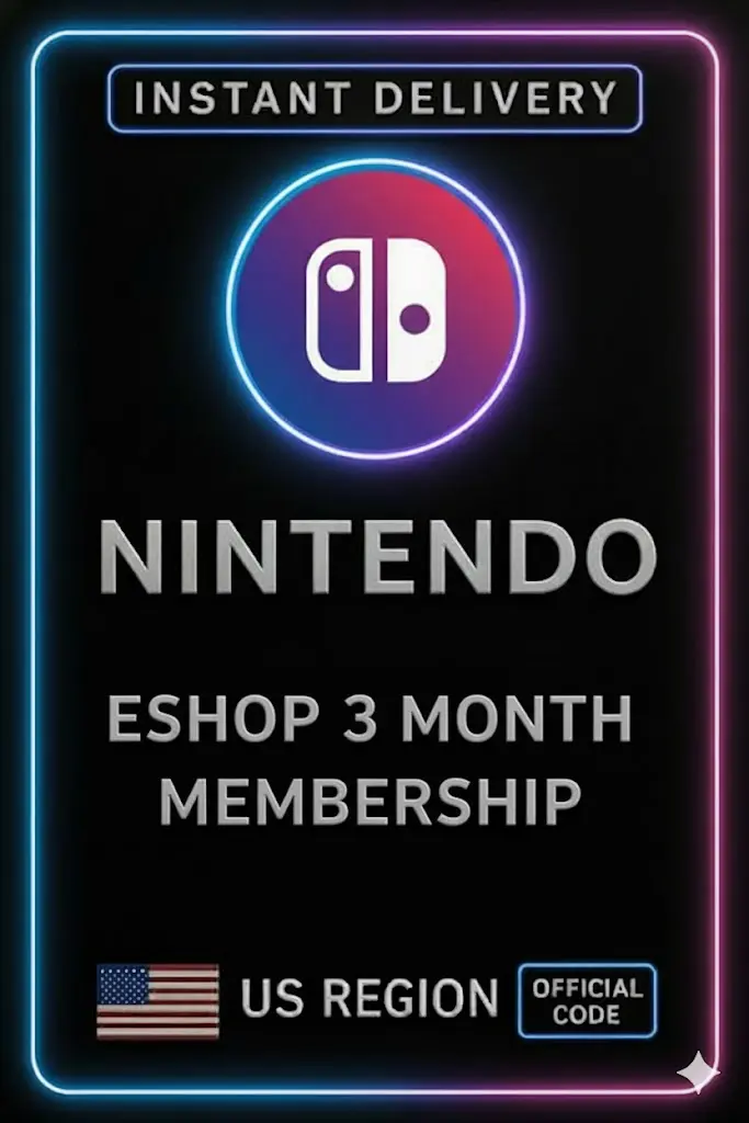 Nintendo eShop 3 Month Membership Nintendo eShop 3 Month Membership