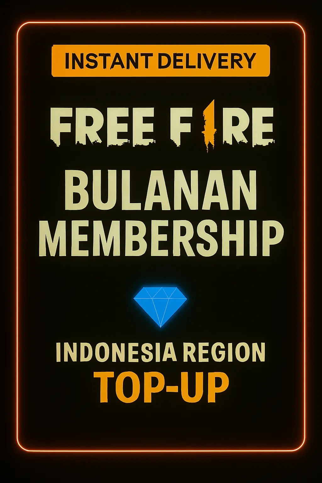 Free Fire - Bulanan Membership Top-Up (Indonesia) Free Fire - Bulanan Membership Top-Up (Indonesia)