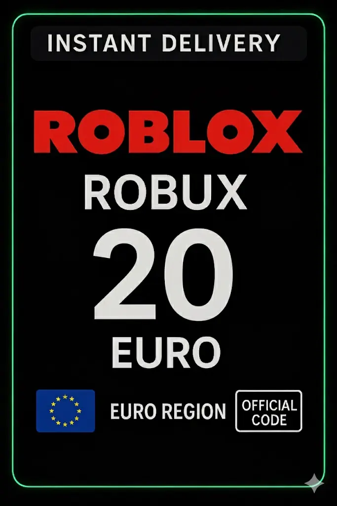 Karta do gry Roblox 20 Euro (UE) Karta do gry Roblox 20 Euro (UE)