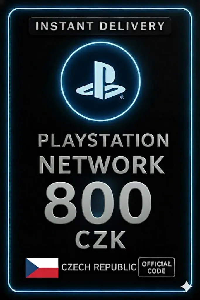 PSN Karta Czechy - 800 CZK (CZ) PSN Karta Czechy - 800 CZK (CZ)