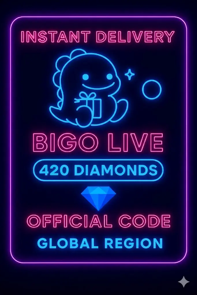 Bigo Live - 420 다이아몬드 (전 세계) Bigo Live - 420 다이아몬드 (전 세계)