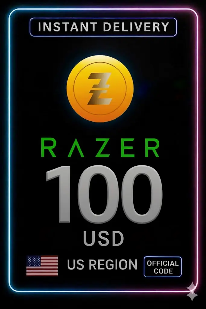 Razer Gold 100$ AS Razer Gold 100$ AS