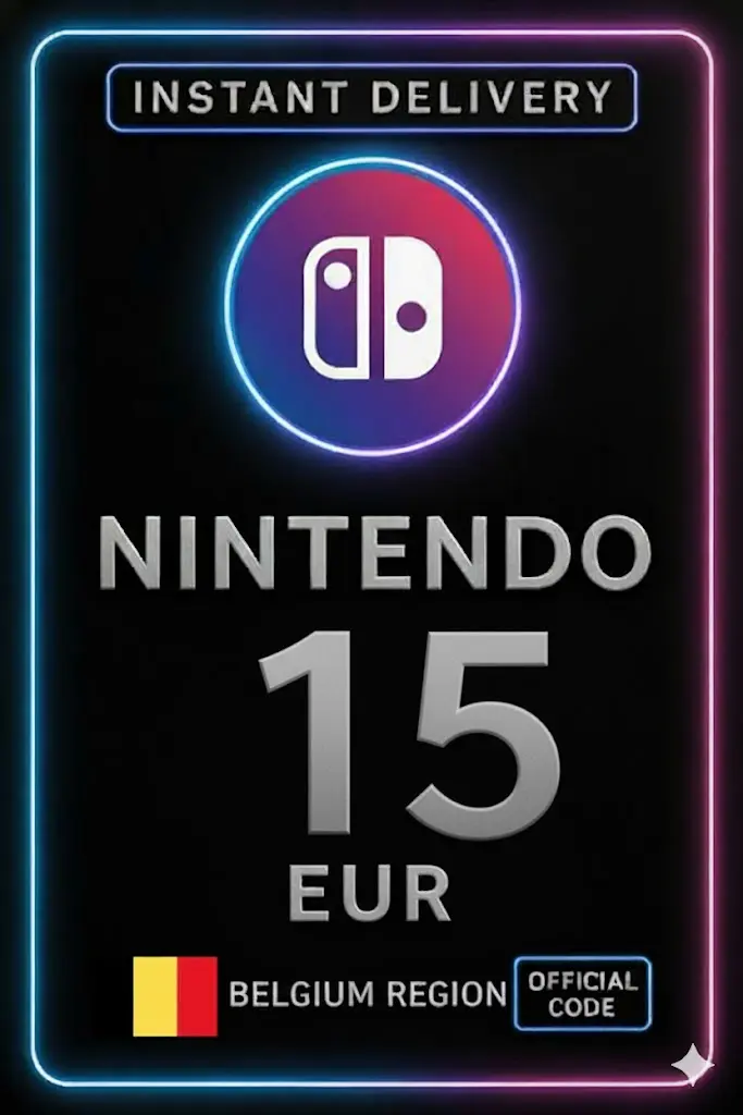 Nintendo eShop Card - 15€ (België) Nintendo eShop Card - 15€ (België)