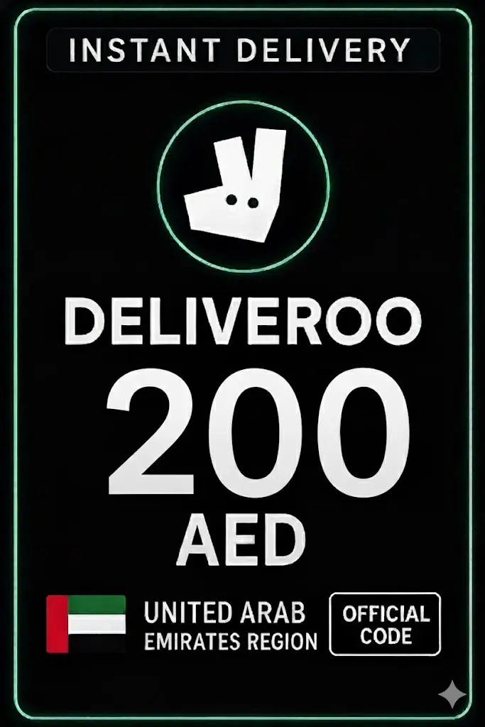 Deliveroo 200 AED Deliveroo 200 AED