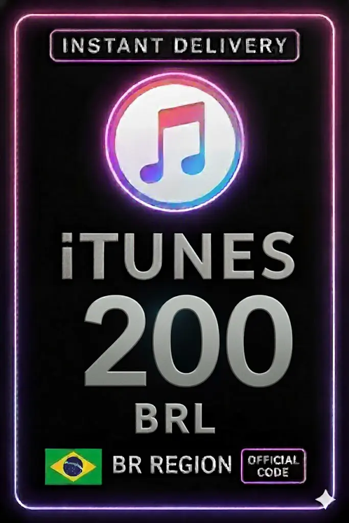 iTunes Gift Card - 200 BRL iTunes Gift Card - 200 BRL