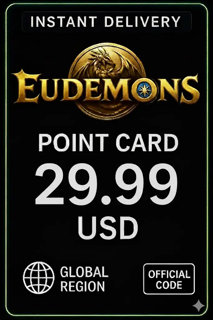 Eudemons Point Card 29.99 USD Eudemons Point Card 29.99 USD