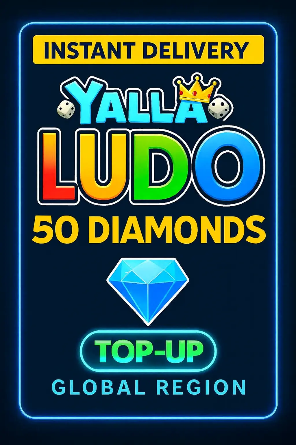 Yalla Ludo - 50 USD Diamantes (Recarga) Yalla Ludo - 50 USD Diamantes (Recarga)