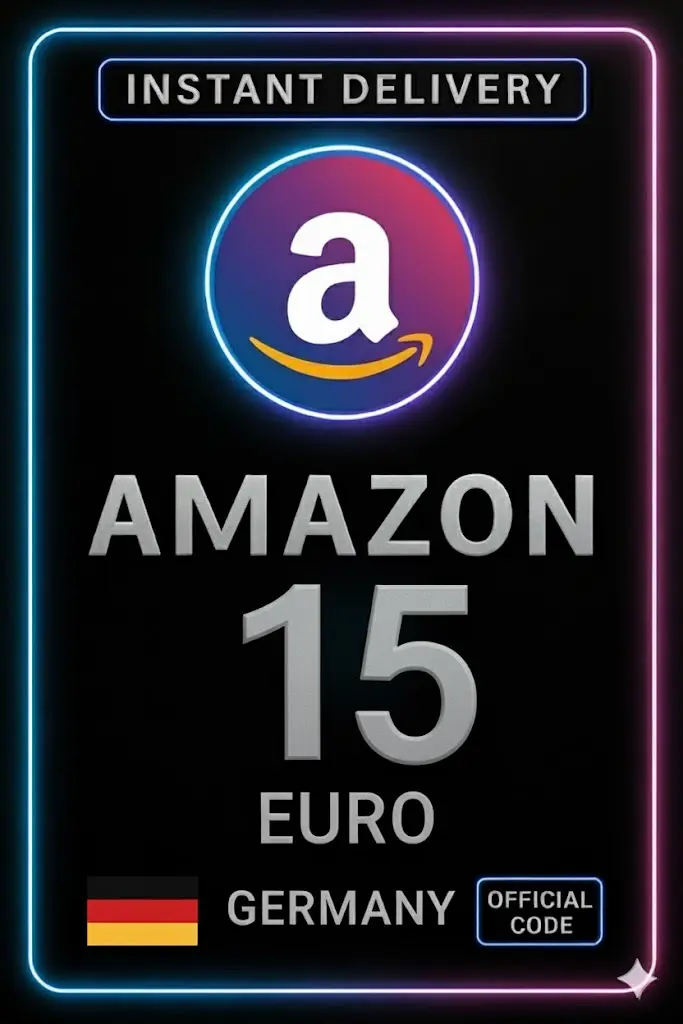 Amazon-presentkort - Tyskland 15 € Amazon-presentkort - Tyskland 15 €